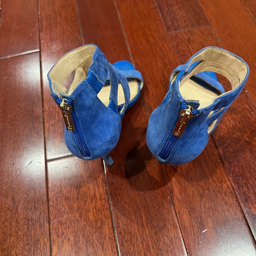 Jessica Simpson suede 3 1/2 inches heels